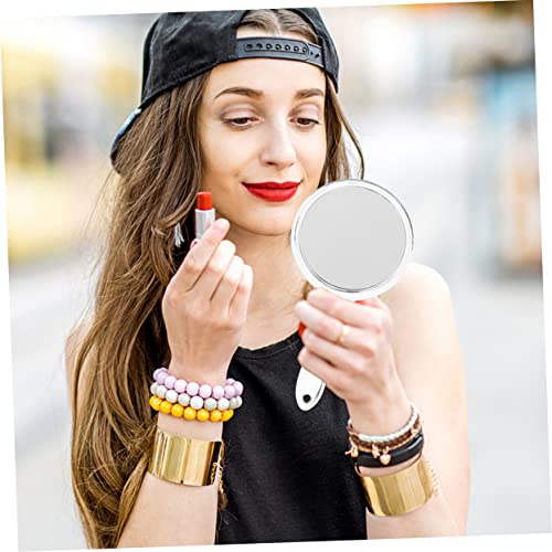 Espejos portátiles de maquillaje doble cara 3 pcs miniatura 6