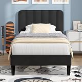 VECELO Twin Velvet Bed