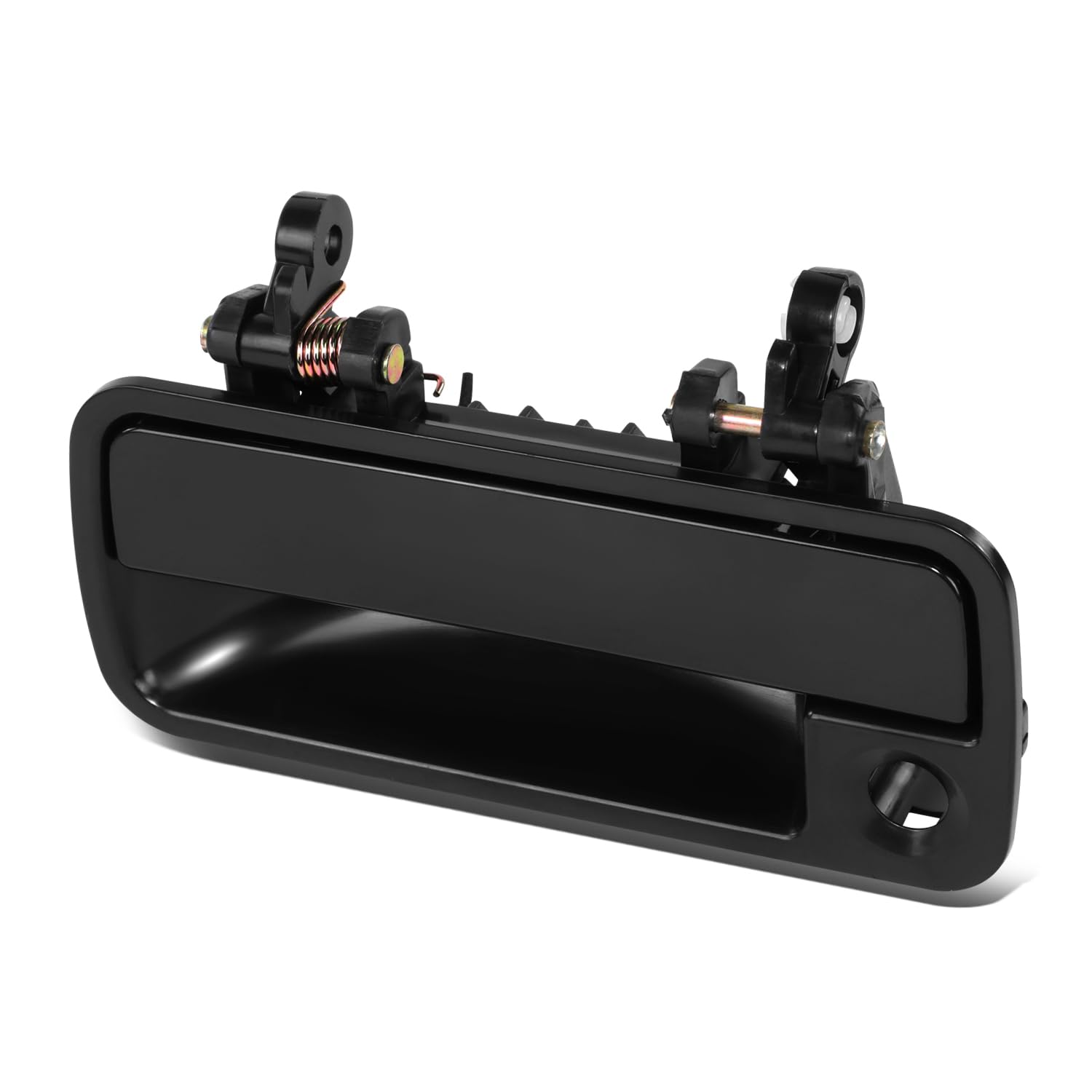 Auto Dynasty Factory Style Front Exterior Car Door Handle with Key Hole Compatible with Honda Civic 1988-1991, Driver Left Side, Smooth Black