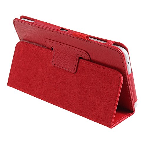 Samsung Galaxy Tab 4 7.0,7-Inch Case,Tab 4 7.0 Case,Samsung Tablet Case 7 Inch,Ultra Slim Folding Pu Leather Stand Case Cover For Samsung Galaxy Tab 4 7 7.0" Tablet Sm-T230 Sm-T231 Sm-235,Red #TOP4