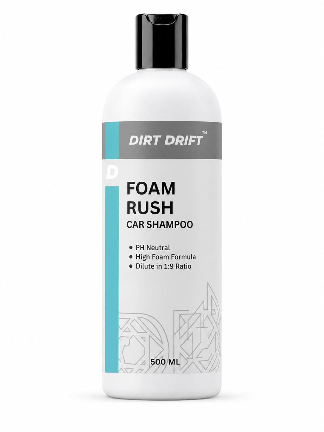 Foam Rush Car Wash Shampoo 500ml | pH Neutral | High Foam Formula | Paint Safe | Gloss Finish | 1:9 Dilution Ratio-picture-39