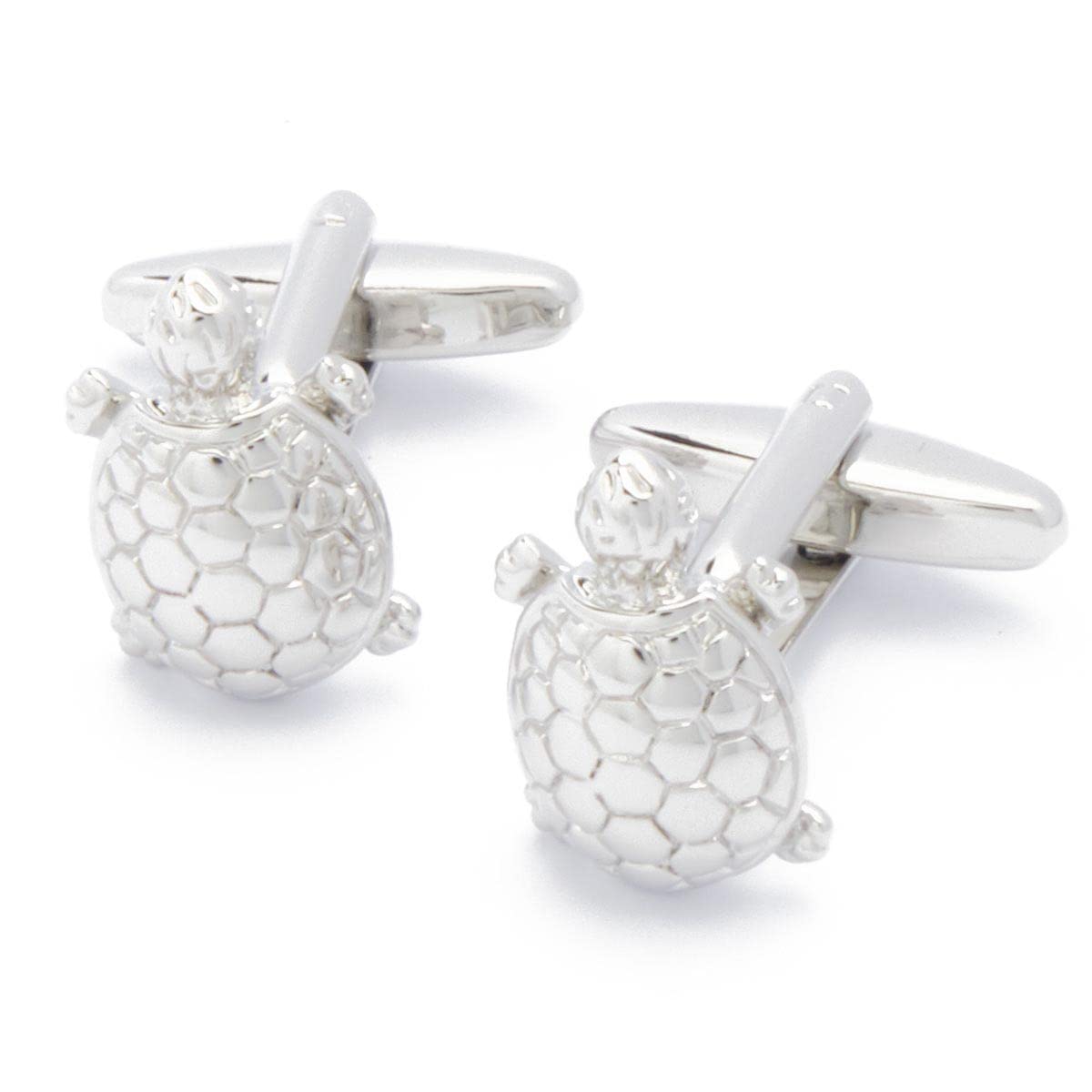 Gemelli - Tartaruga di campagna tartaruga argento - Animale - 18mm x 12mm - Gemelli Rettile, Gemelli con animali selvatici