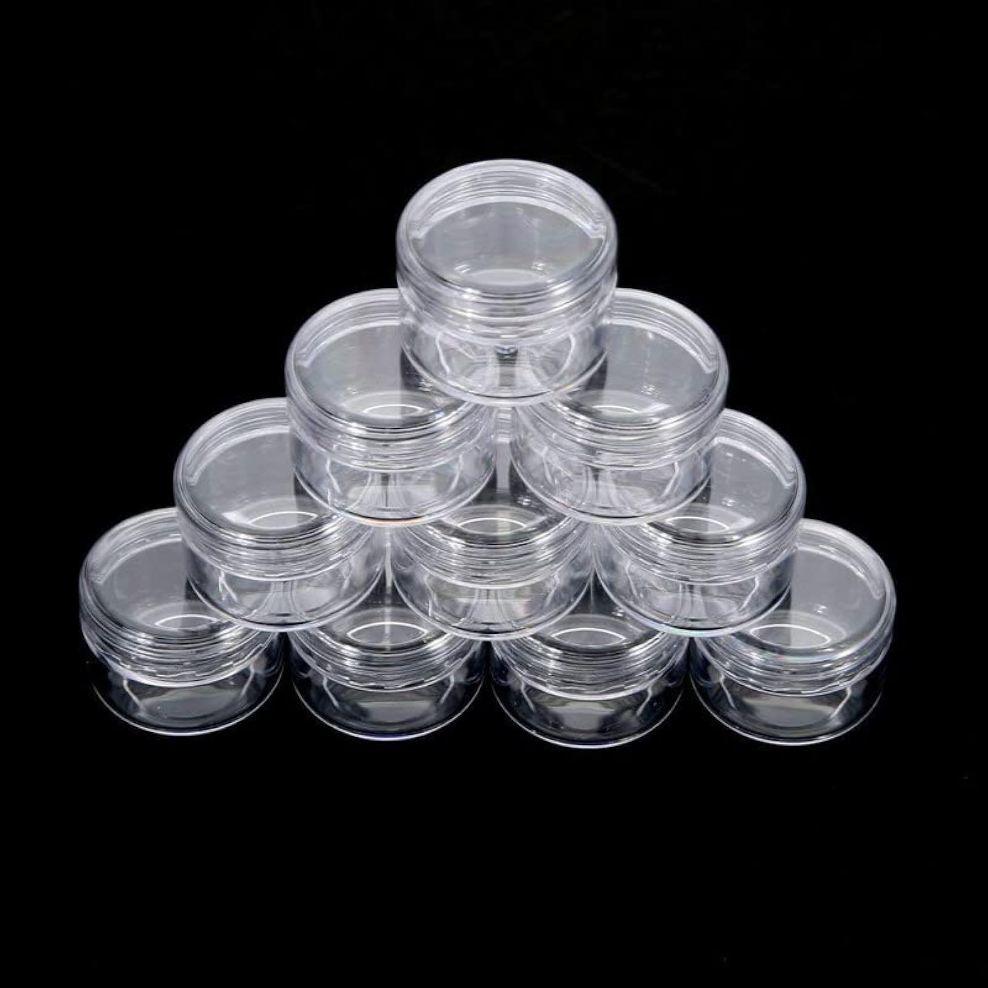 BPA Free Empty Container Transparent -8 Ml-Pack of 12