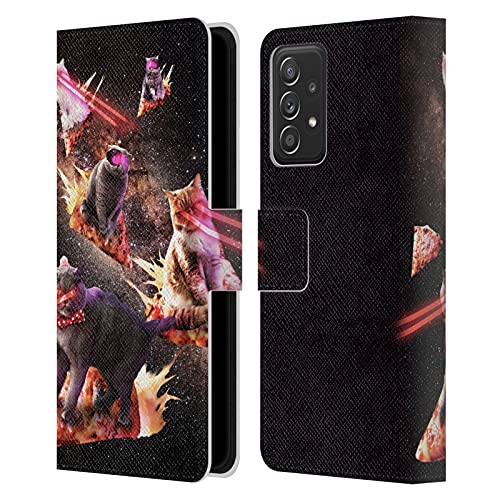 Coque Samsung A53 5G chat espace pizza pour sublimer vos soirées streaming entre amis