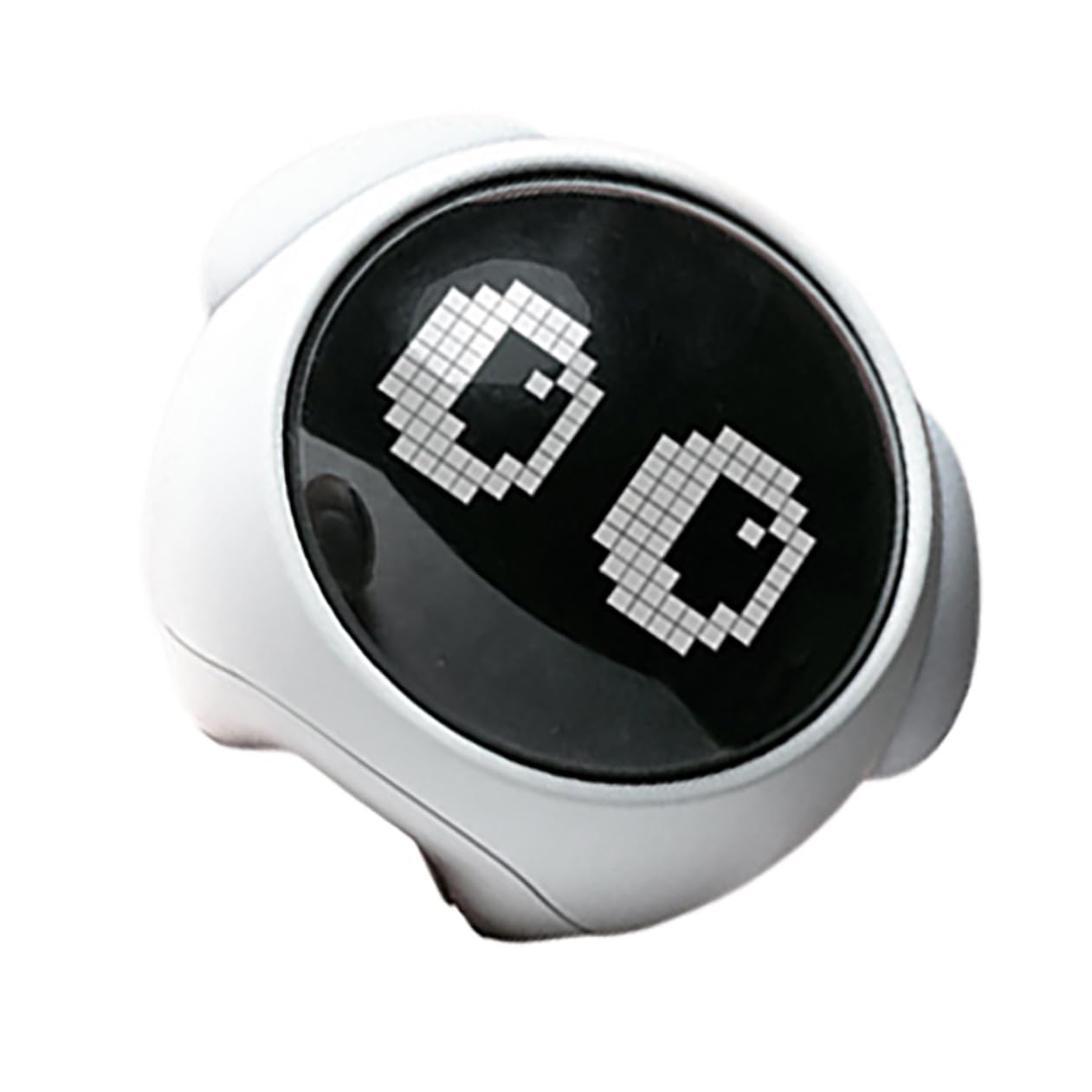 Alipis Reloj Despertador Digital LED para Niños, Luz Nocturna y Control por Voz, 5 Alarmas, Blanco, para Dormitorio Infantil