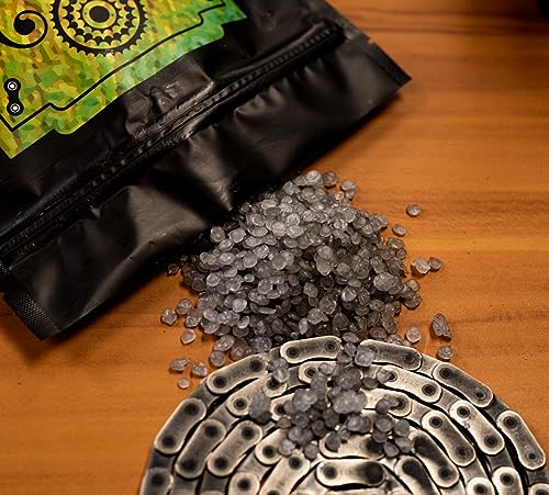 SILCA Secret Hot Melt Bike Chain Wax | Wax Lubricant in Stovetop Boiler Bag | Ceramic Bike Chain Lube to Clean Bike Chain | Wax Bike Lube for 1000s of Miles of Clean, Quiet, and Efficient Drivetrains