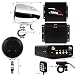 Aileap 1000W 4 Canales de Motocicleta Amplificador 4" Gama Completa Impermeable Bluetooth...