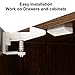 Vmaisi 20 Pack Cabinet Locks Child Safety Latches - Baby Proofing Cabinets Drawers Lock - Upgraded Stronger Adhesive Easy Installation - No Drilling