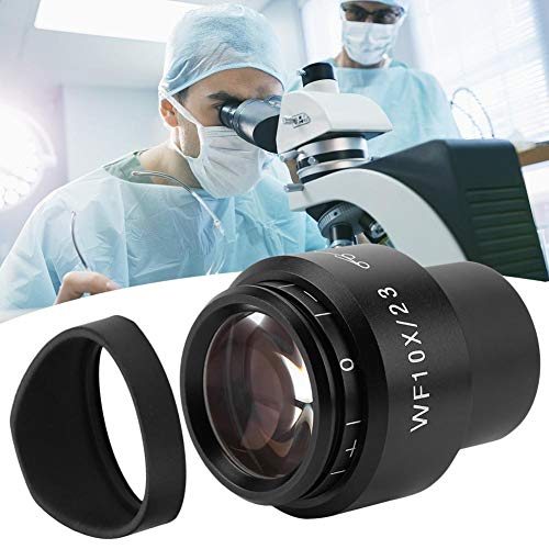 Best Review Summer Enjoyment Microscope Eyepiece, GWF004 WF10X/23 Microscope Wide Angle Eyepiece Ocular Eyepoint Lens Adjustable Wide Field 30mm