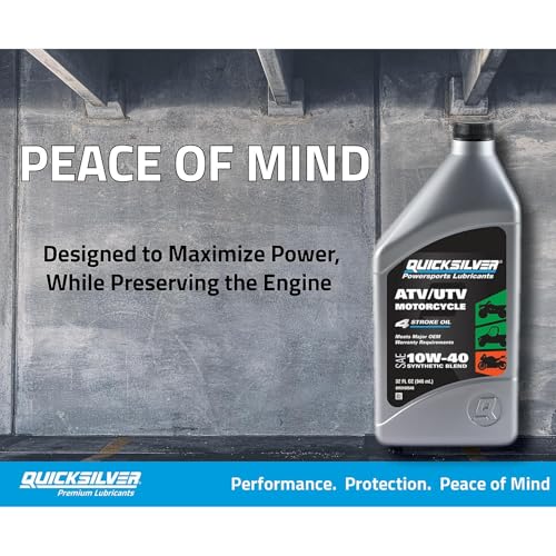 Quicksilver 10W-40 Synthetic Blend Oil