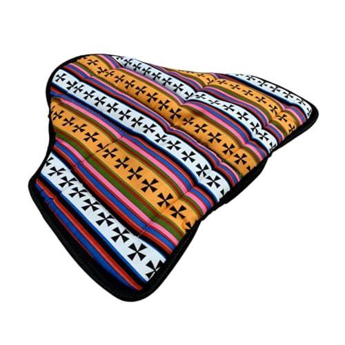 Tapis d'équitation antidérapant avec coussin de dos cheval confortable et absorbant