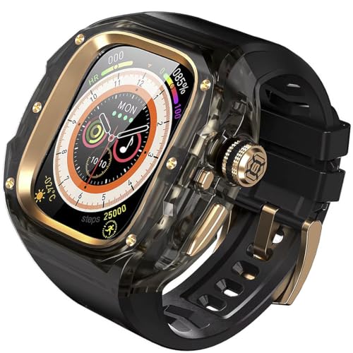 [diosbras] �A�b�v���E�H�b�` �p �E���g�� ULTRA 49mm �N���A ���� �P�[�X �o���h �X�e�����X �J�o�[ ��̌^���o�[ apple watch �p �����x���g �����Y �x���g�|���J�[�{�l�[�g 3/2/1 ��̌^ ������� �r���v Ser