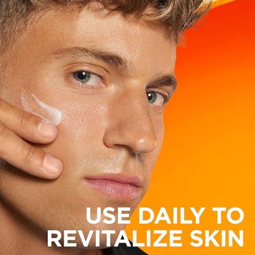 Image of L'OREAL PARIS Men Expert Hydra Energetic Face Cream With Vitamin C + Protein, 24Hr Non-Greasy Face Moisturizer For Men, For Dry And Dull Skin, Reduces Look Of Fine Lines & Dark Circles, 50Ml