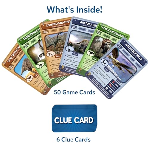 Image of Skillmatics Guess in 10 Dinosaurs - Trivia Game for Kids and Families