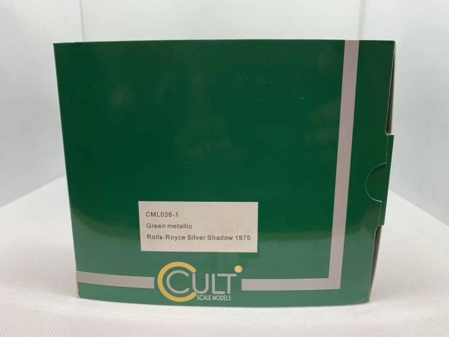 Cult 1/18 ロールスロイス Silver Shadow 1975 1/18 Cult Scale Models 1976 Cadillac Seville (Silver