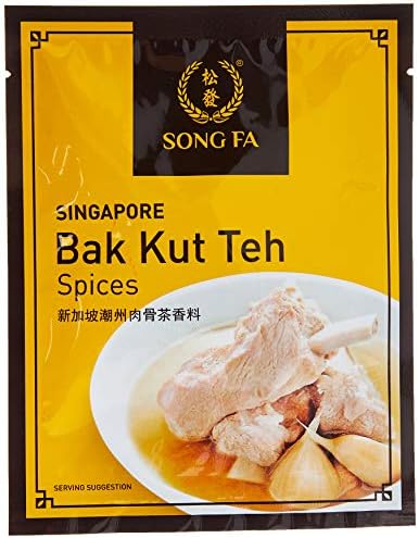 Song Fa Singapore Bak Kut Teh Spices, 30g, 1 Pack