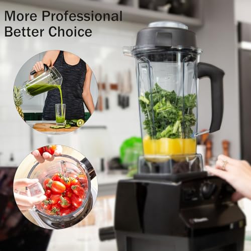 Tauuio 64OZ VITAMIX BLENDER PITCHER New For Vitamix Blender Pitcher 64Oz Container thumb #6