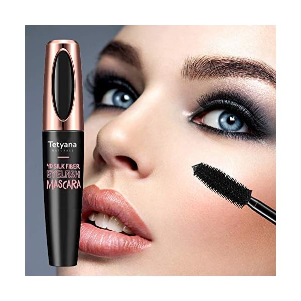 4D-Silk-Fiber-Lash-Mascara-Waterproof-Luxuriously-Longer-Thicker-Voluminous-Eyelashes-Long-Lasting-Dramatic-Extension-Smudge-proof-Hypoallergenic-Formula 4D Silk Fiber Lash Mascara Waterproof, Luxuriously Longer, Thicker, Voluminous Eyelashes, Long-Lasting, Dramatic Extension, Smudge-proof, Hypoallergenic Formula