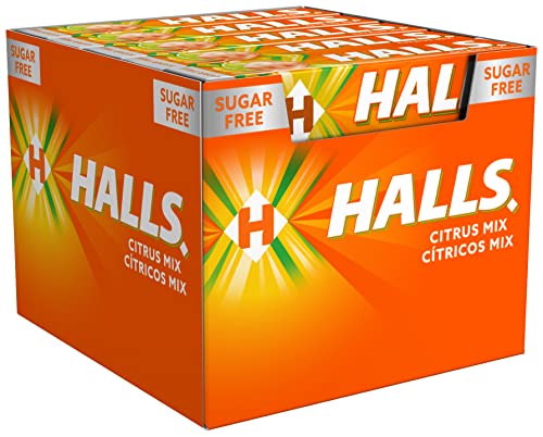 Caramelo duro Halls Cítrico y chicle Trident 60 Minutos Menta para un aliento fresco prolongado 4