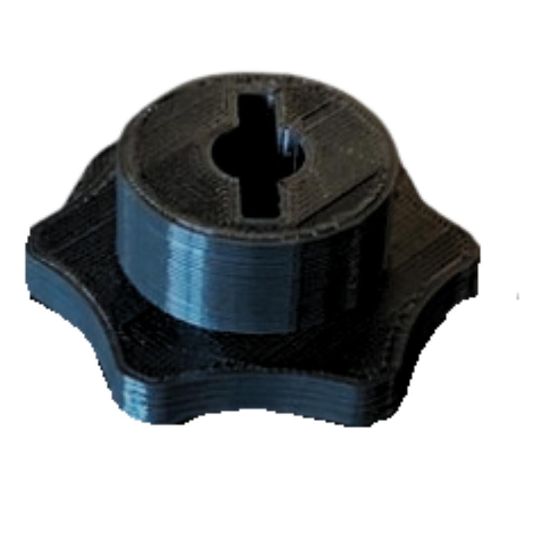 splash n color Thumb Knob for Bottle Jack 6, 12, 20 Ton Compatible with Harbor Freight Bottle Jack (T on T Screw), Lower & Release Pressure with T