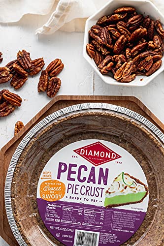Image of Diamond of California Pecan Pie Crust, 6 Oz, 1 Unit (Pack of 4)
