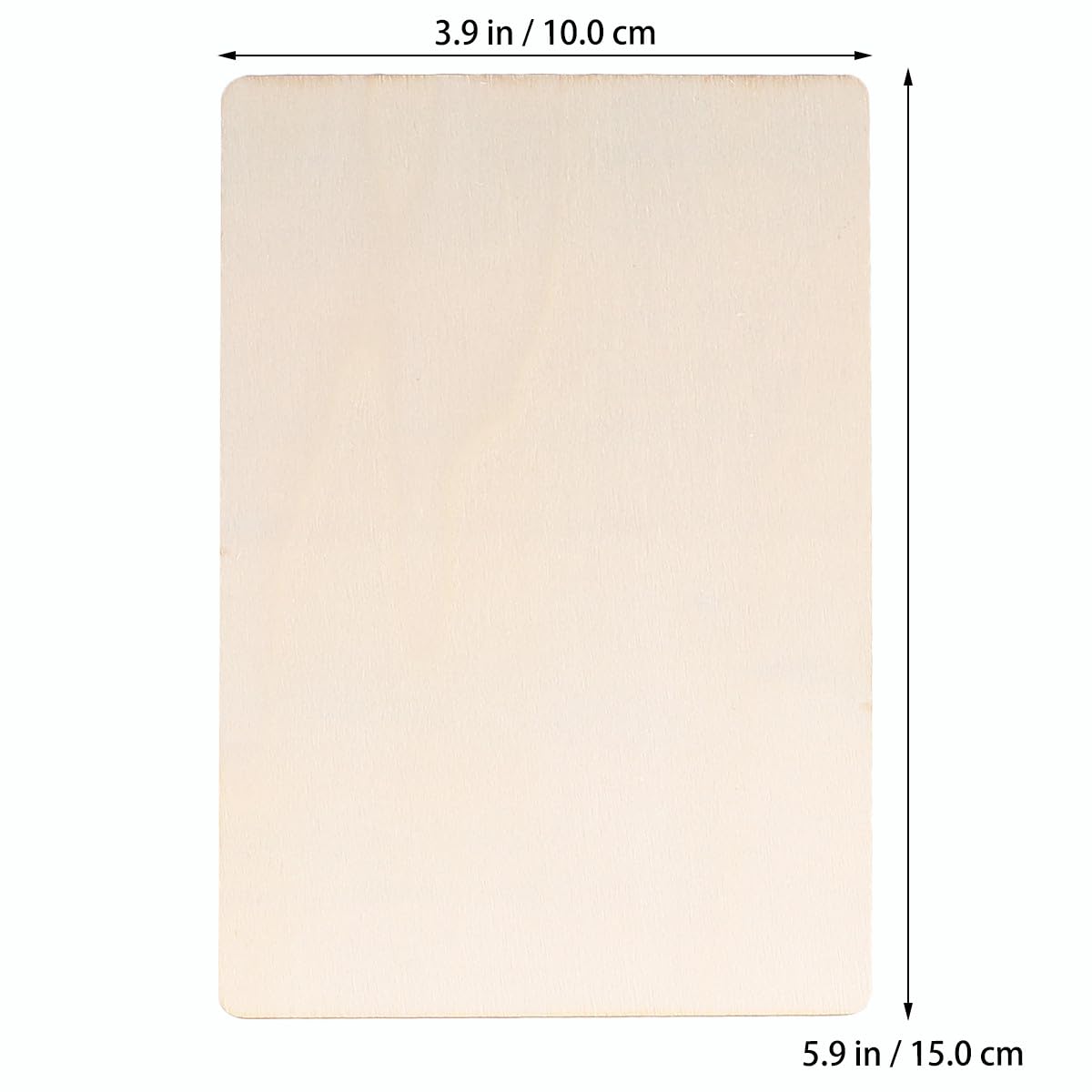 50 Piezas de Rodajas de Madera para Pintar Diy, Material Madera, Mejora Habilidades, Adecuado para Niños en Actividades de Pintura a Mano