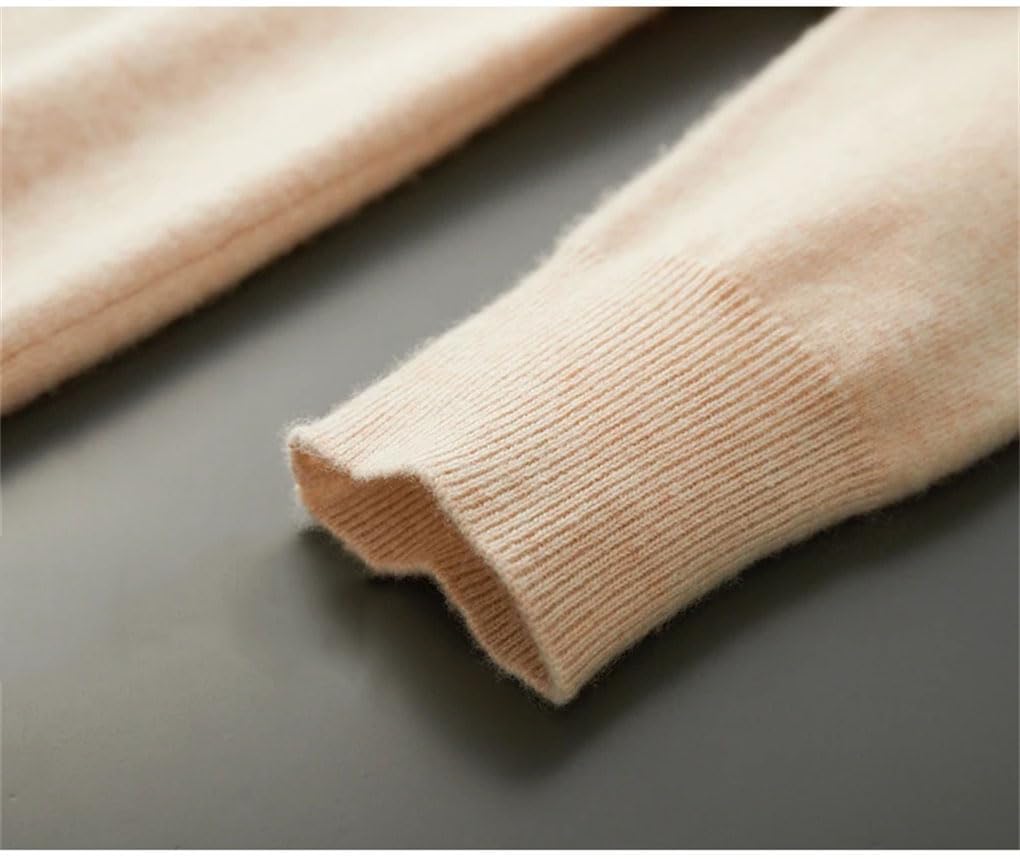 Męski sweter okrągły dekolt sweter cienki jednolity kolor slim fit casual sweter z długim rękawem