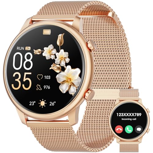 Hwagol Smart Watch for Women Answer/Make Calls, 1.39