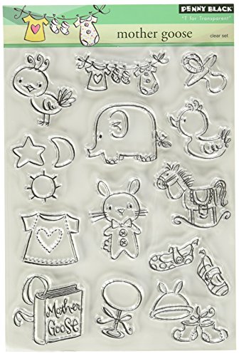 Penny Black Mother Goose Transparent/Clear Stamps