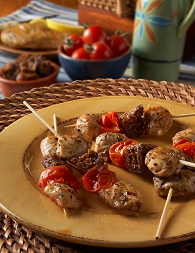 Mediterranean Chicken Kabob - Frozen Chicken Appetizers - Gluten-Free (Set of 8 Trays)