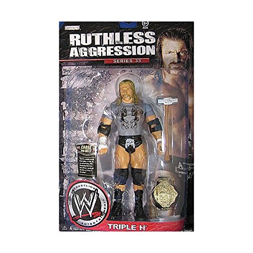 TRIPLE H RUTHLESS AGGRESSION 33 WEE JAKKS ACTION FIGURE WRESTLING TOY
