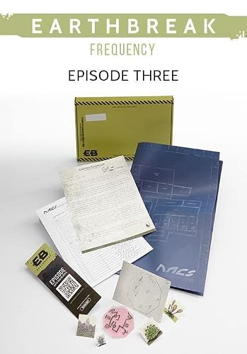 Hunt A Killer Earthbreak Frequency Box Set - Alien Invasion Survivor Game Set - Sci-Fi Mystery & Puzzle Game #TOP2