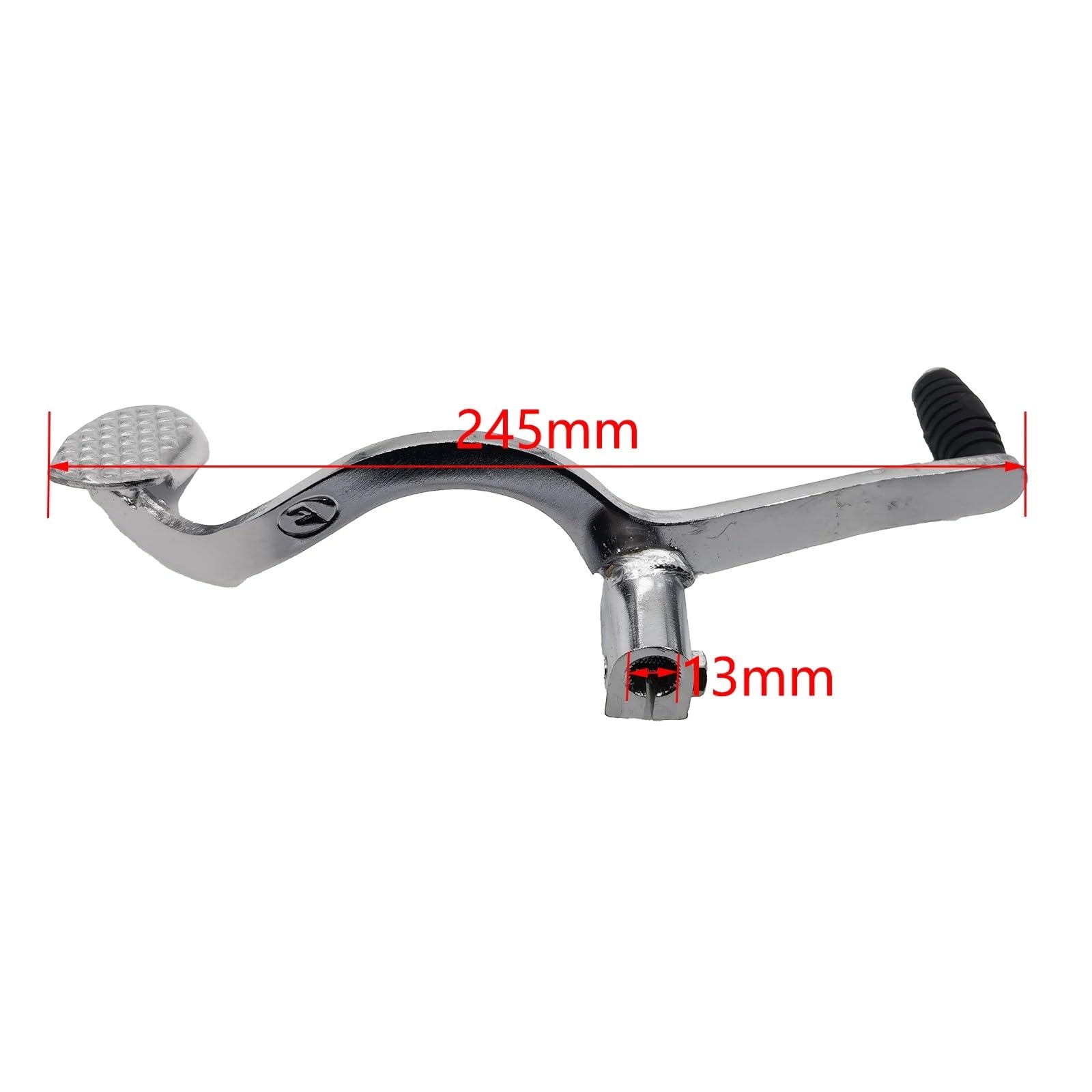 12mm Motocykl Łza Rozrusznika Dźwignia Zmiany Biegów Zmiany Biegów Dźwignia Zmiany Biegów Dla Honda Z50 Z50J CG125 MagiDeal Rozrusznik Łza Rozrusznik Srebrny Czarny
