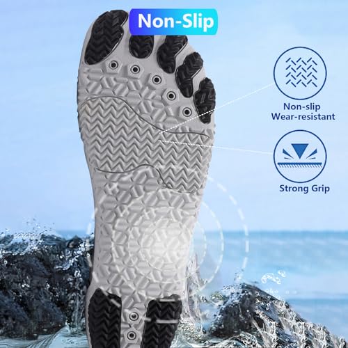 Image of Hike Barefoot Shoes Women Men Pro Water Footwear Wide Toe Box Non-Slip Unisex Athletic Outdoor Running Shoes