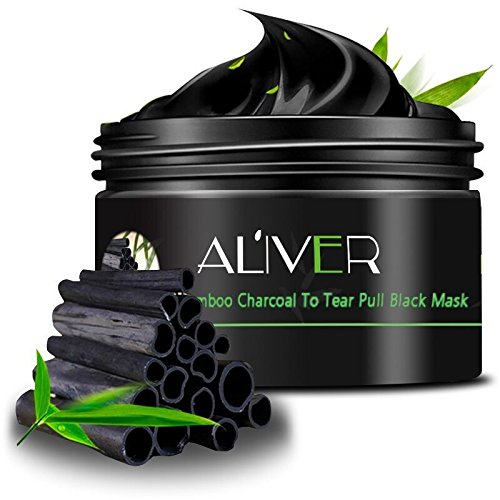 Buy ALIVER Brand Bamboo Charcoal To Tear Pull Black Mask Oilcontrol