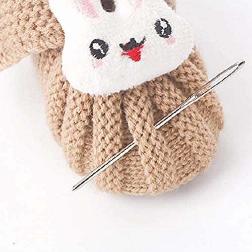 Vemlons Stainless Steel Large Eye Blunt Needle Set of 12 piece/Yarn Knitting Needles/Extra Large