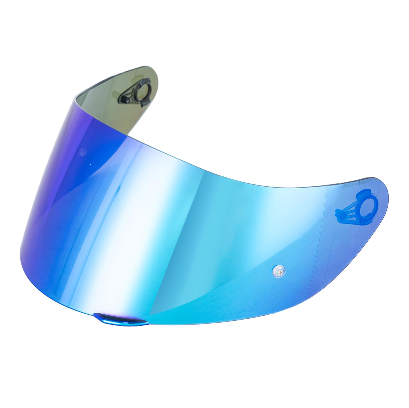 Soman K1S / K5 / K5S / K3 SV / K1 Visor Replacement, Fits Helmets with GT2 GT4 Hinge, Tinted Face Shield Anti-Scratch UV Protection Aftermarket (Smoke Revo Blue)