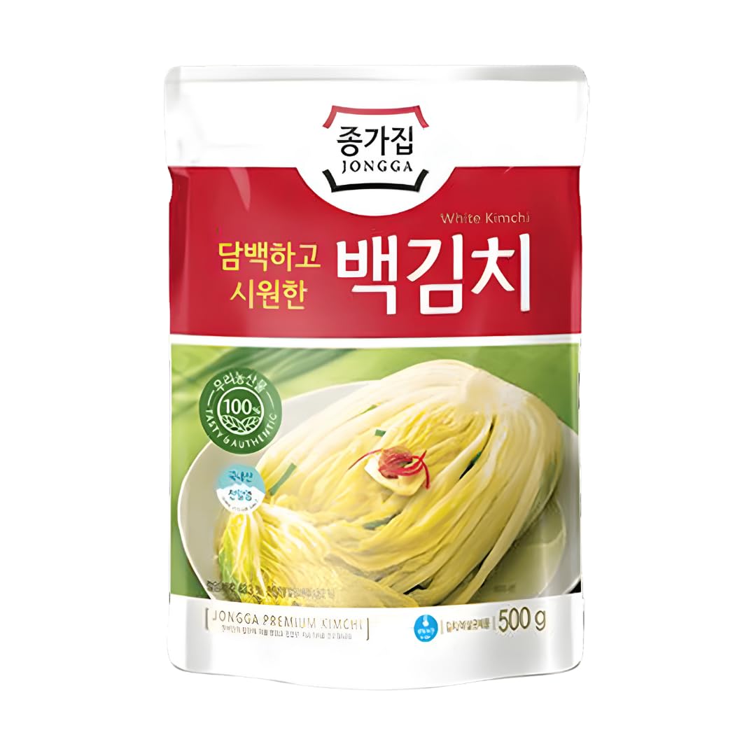 Jongga Kimchi Fresco Blanco 500g
