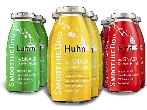 Produktbild von SmoothieDog Hundesmoothie Klassik - 12 x 250 ml