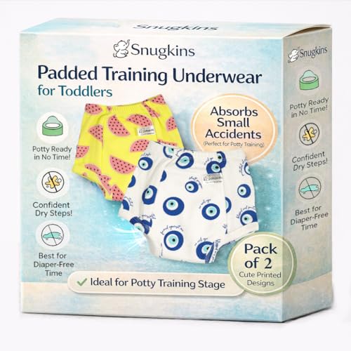 Image of SNUGKINS - Snug Potty Training Pull-up Pants for Babies /Toddlers /Kids. Reusable Potty Training Padded Underwear