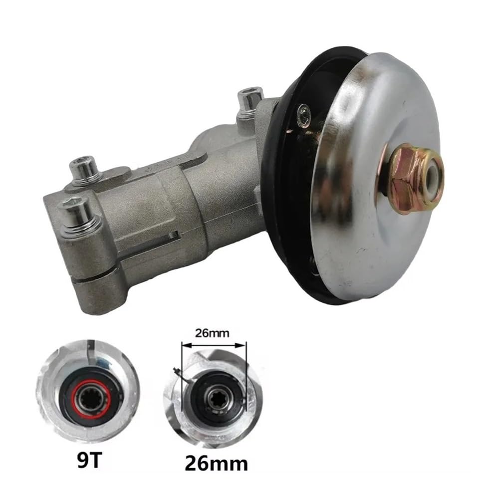 26/28mm 7/9T Strimmer pomo de Palanca de Cambios Caja de Cambios Cortador de Cepillo Cortador de césped cortacésped Pieza Accesorio(26mm 9teeth)