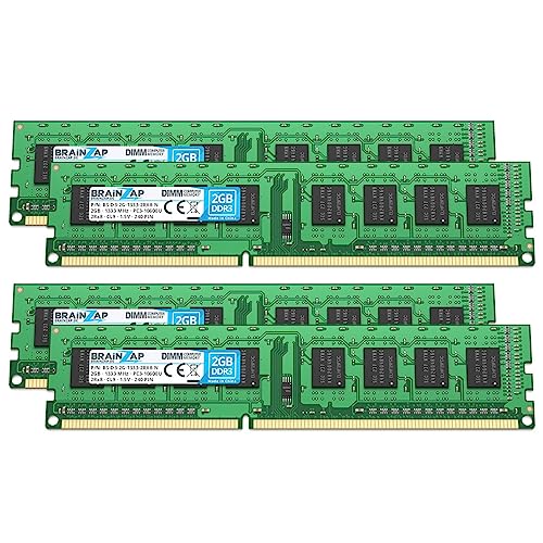 Mémoire DDR3 8Go BRAINZAP 1333 MHz : la solution efficace contre les ralentissements PC