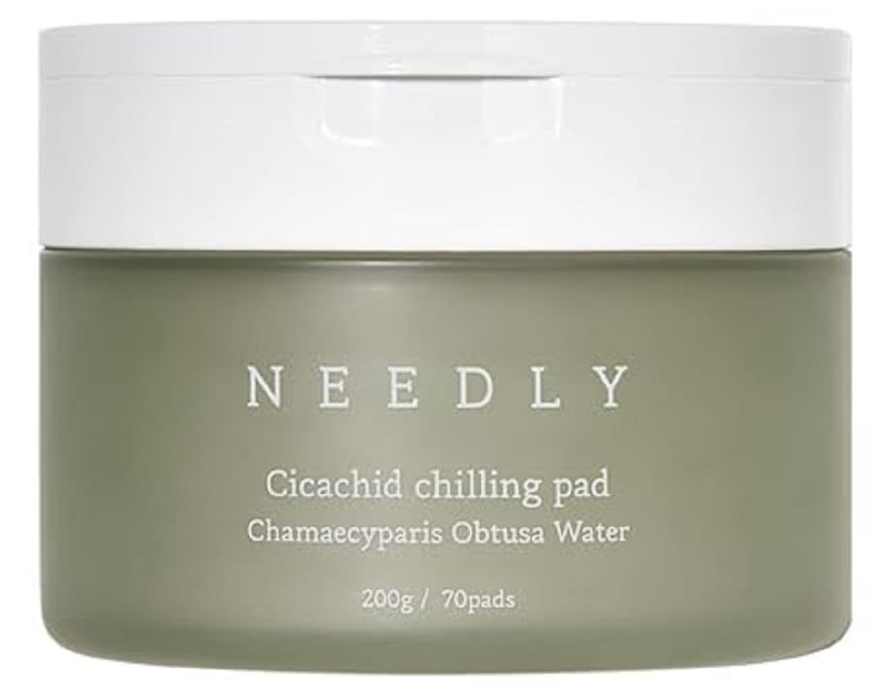 NEEDLY | Cicachid Chilling Pad | Cooling & Soothing pad | Vegan Certified Cotton pad |