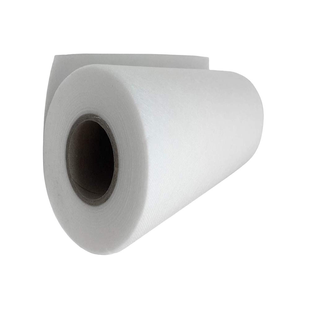 Seneme Water Soluble Stabilizer for Embroidery Backing & Topping (10 in x 25 yd Roll), 1.5oz Embroidery Stabilizers - Wash Away Embroidery Stabilizer for Machine Embroidery Stabilizer and Hand Sewing