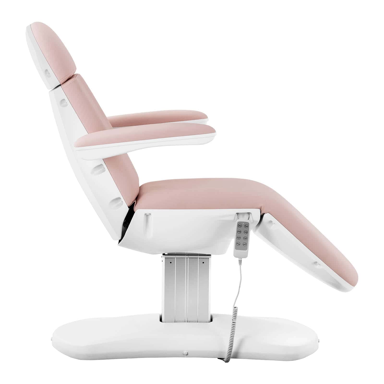 Physa Camilla de Estética Cama para Masaje Powder Pink (Estructura: Metal con Revestimiento de Polvo, Espesor del Acolchado: 70 mm, Color: Rosa/Blanco)