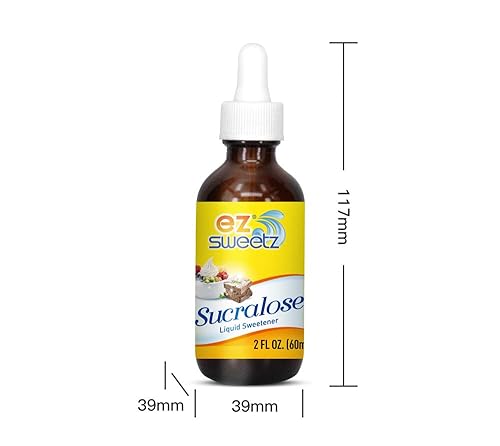 Miniatura 6 de Edulcorante líquido concentrado de sucralosa, 2 onzas2.0 fl oz (1450 porciones)  Una botella de tamaño de viaje 0.34 onzas  0.3 fl oz (240 porciones)