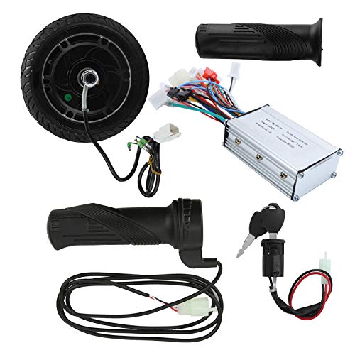 Electric Scooter Brushless Hub Motor Kit, 24V 350W Scooter Brushless Hub Motor, 8in Wheel Electric Scooter Hub Motor Kit, DIY Electric Scooter Conversion Accessory