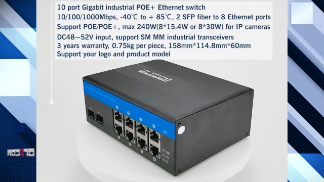 Amazon.com: OLYCOM Industrial Switch 8Port Gigabit Ethernet with