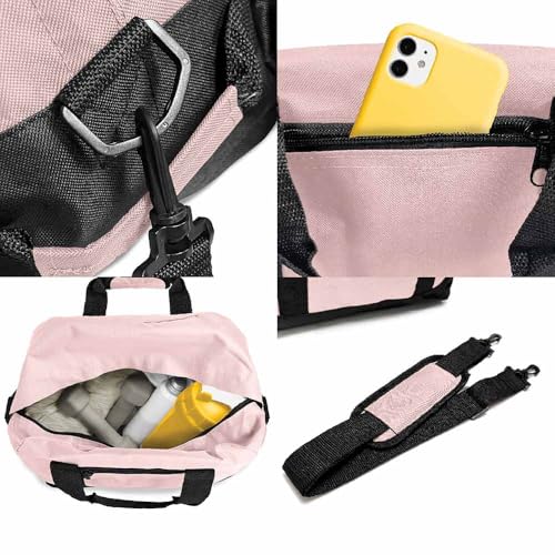 Image of DALIX 14 inch Small Duffle Bag Two Toned Gym Travel Bag