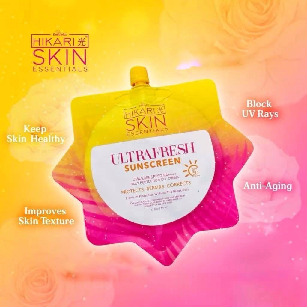 HikariSkin Essentials Ultra Fresh Sunscreen SPF 50-50ml